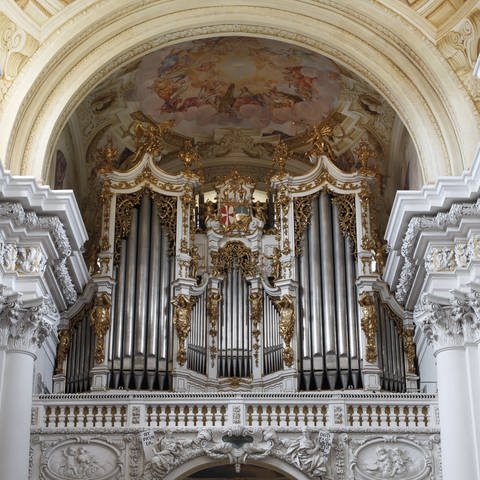 Bruckner-Orgel, Stiftsbasilika, Augustiner-Chorherrenstift St. Florian, Österreich