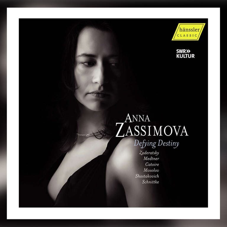 CD Cover Anna Zassimova "Defying Destiny" 