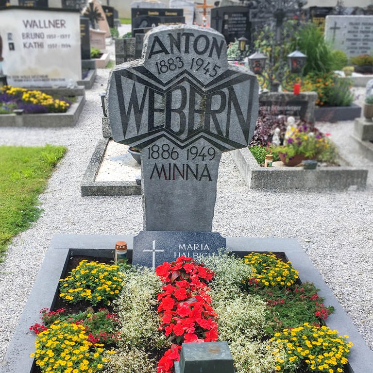 Grab von Anton Webern