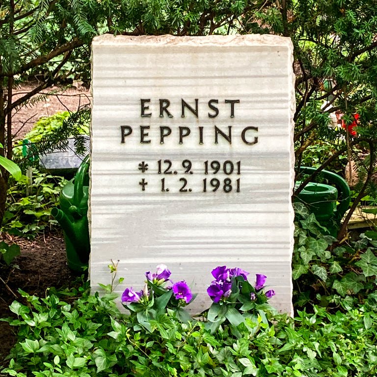 Grab von Ernst Pepping
