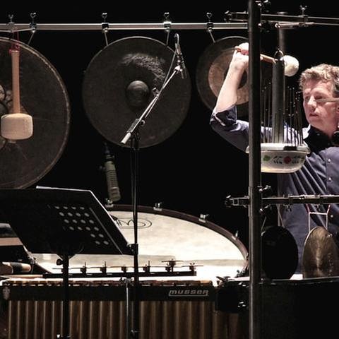 Dirk Rothbrust, Schlagzeuger des Ensemble musikFabrik (Foto: SWR, SWR - Tilman Stamer)