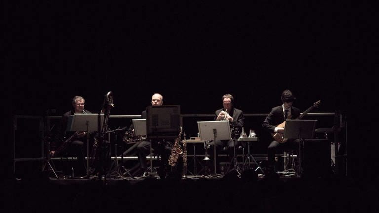 Musiker von Ensemble Intercontemporain auf der Bühne (Foto: SWR, Tilman Stamer)