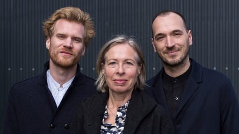 Die drei Preisträger des Karl-Sczuka-Preises Florian Kindlinger, Christina Kubisch und Peter Kutin