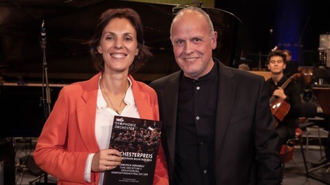 Francesca Verunelli, Markus Tillier (Foto: SWR, Ralf Brunner)