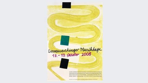 Donaueschinger Musiktage - Plakat 2008 - Martin Frommelt