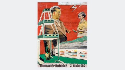 Plakatmotiv der Donaueschinger Musiktage 2012 von Neo Rauch (Foto: Donaueschinger Musiktage - Neo Rauch)