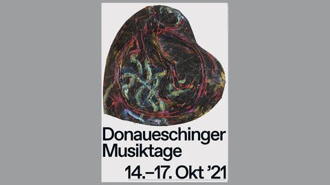 Plakat der Donaueschinger Musiktage 2021 (Foto: Jutta Koether/Galerie Buchholz)
