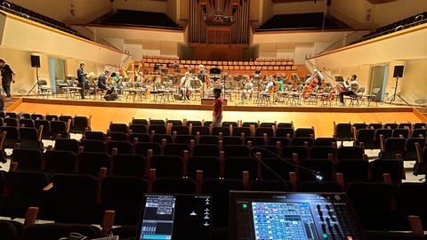 Im großen Konzertsaal des Palau de la música (Foto: SWR)