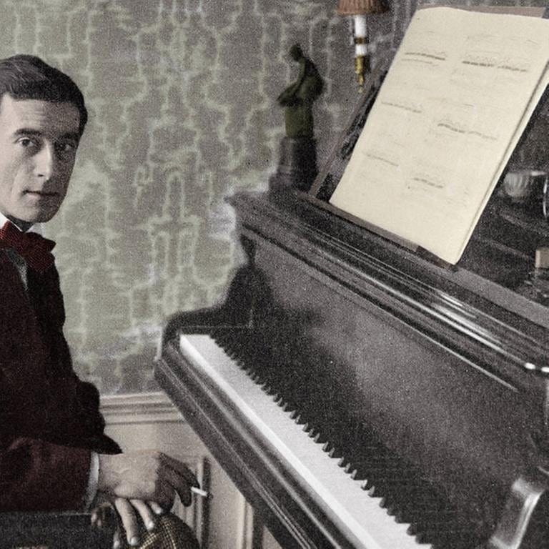 Maurice Ravel am Flügel (Foto: IMAGO, imago stock&people -)