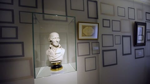 Haydns Büste in der Haydn Ausstellung in Eisenstadt, Österreich (Foto: picture-alliance / dpa, picture-alliance / dpa - Barbara Gindl)