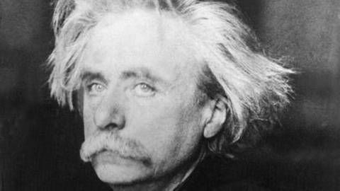 Zeitgenössische Aufnahme des norwegischen Komponisten Edvard Grieg (Foto: picture-alliance / dpa, picture-alliance / dpa - Röhnert)