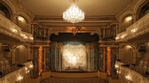 Das Rokokotheater in Schwetzingen (Foto: Helmuth Scham)