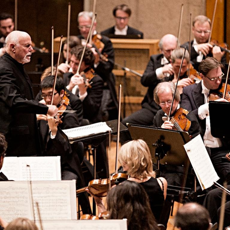 David Zinman dirigiert das SWR Symphonieorchester (Foto: SWR, SWR - Markus Palmer)