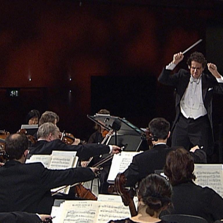 Dirigent und Orchester