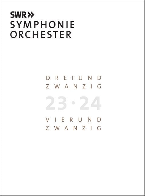 Saisonbroschüre 20232024 des SWR Symphonieorchesters (Foto: SWR)