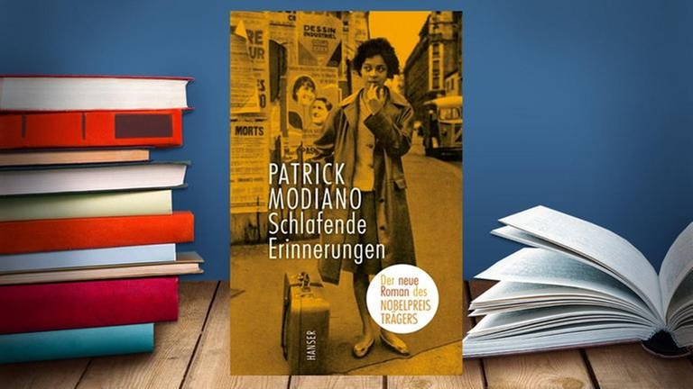 Buchcover: Patrick Modiano: "Schlafende Erinnerungen" und "Unsere Anfänge im Leben" (Foto: www.hanser.de -)