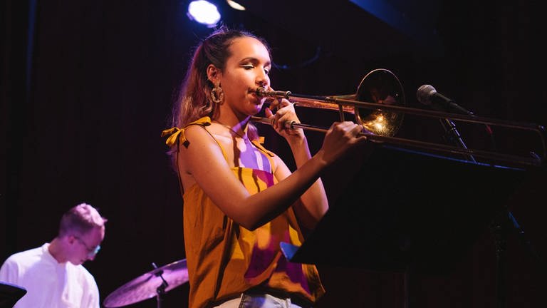 Kalia Vandever, Musikerin beim NEW Jazz Meeting 2021