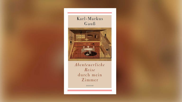 Buchcover: Karl-Markus Gauß: Abenteuerliche Reise durch mein Zimmer (Foto: Pressestelle, Hanser Verlag)