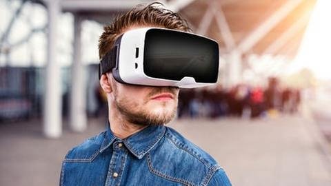 Dating im digitalen Raum: mithilfe von VR-Technologien könnten wir uns in Zukunft virtuell verabreden. (Foto: Colourbox, Foto: Colourbox.de - Keine Angabe)