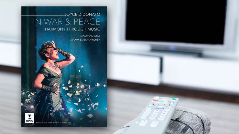 DVD-Cover: Joyce DiDonato - In War & Peace (Foto: SWR, Erato -)