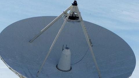 Radioteleskop im oberpfälzischen Wettzell (Foto: picture-alliance / dpa, picture-alliance / dpa -)