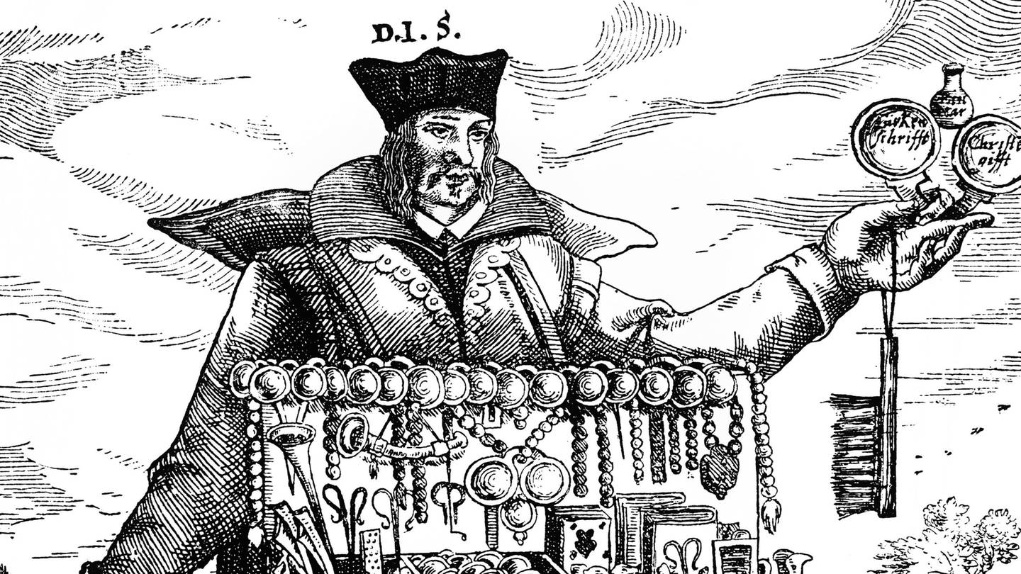 Angelus Silesius / Johannes Scheffler (1624 - 1677) (Foto: IMAGO, imago images / imagebroker)
