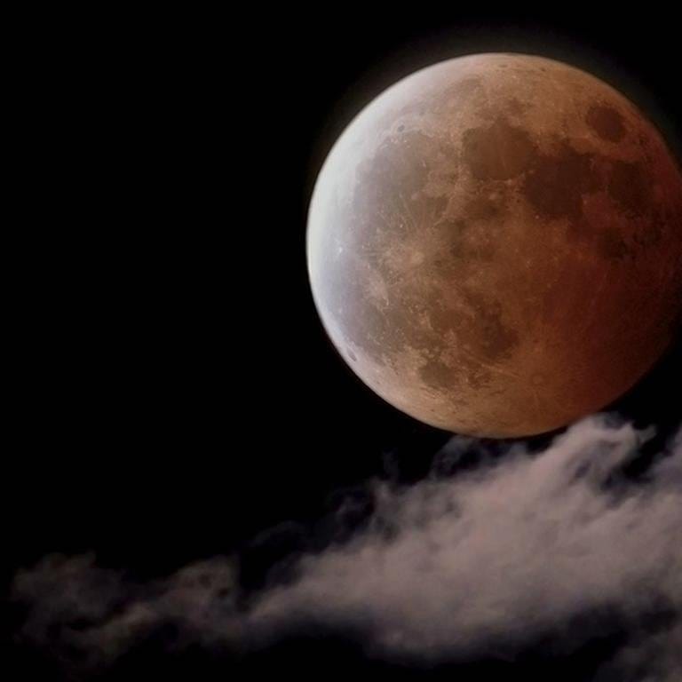 Totale Mondfinsternis - blutmond (Foto: Getty Images, Thinkstock -)