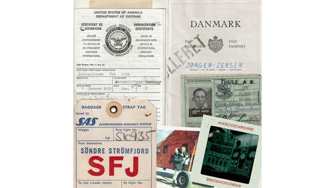 Erik Jørgen-Jensens Ausweispapiere aus den 1960er-Jahren (Foto: Jacob Grosen)