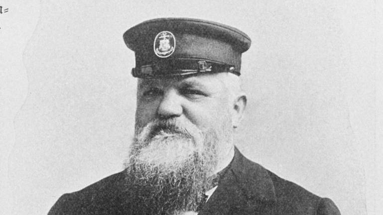 Adalbert Krech (1852 - 1907), Kapitän des Forschungsschiffs "Valdivia" (Foto: IMAGO, IMAGO / Photo12)