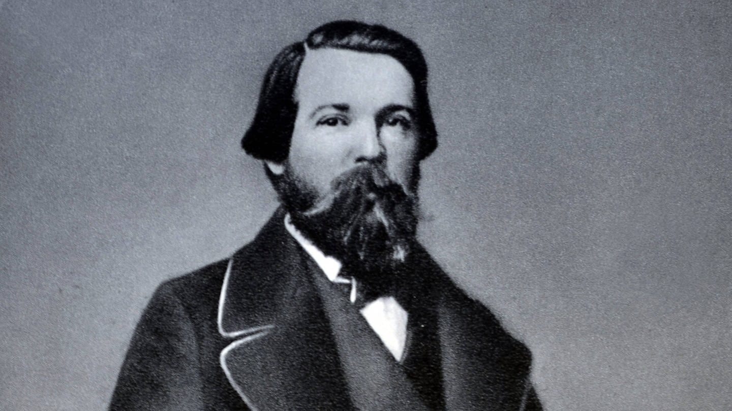 Friedrich Engels 1846 (Foto: IMAGO, imago images / United Archives International)