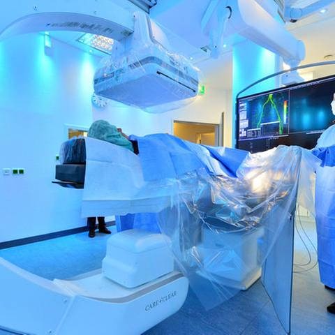 Angiographieanlage (Foto: picture-alliance / dpa, picture-alliance / dpa -)
