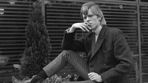 David Jones bzw. David Bowie im Alter von 19 Jahren