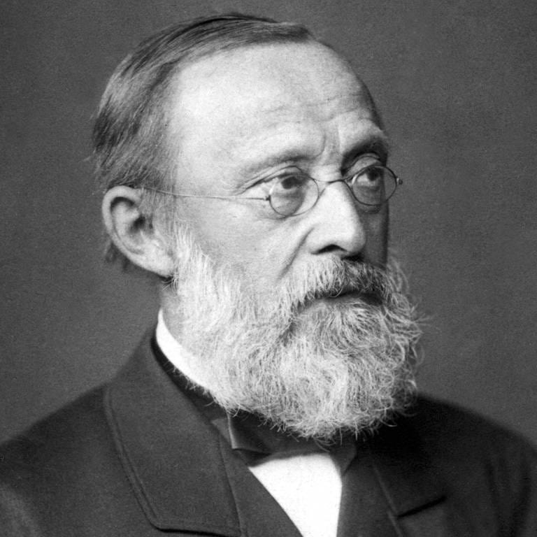 Rudolf Virchow (1821 - 1902), undatiertes Porträt des Arztes, Pathologen, Anthropologen, Prähistorikers und Politikers