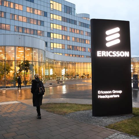 Hauptsitz des Ericsson-Konzerns in Stockholm (Foto: picture-alliance / Reportdienste, picture alliance / TT NEWS AGENCY | Fredrik Sandberg/TT)