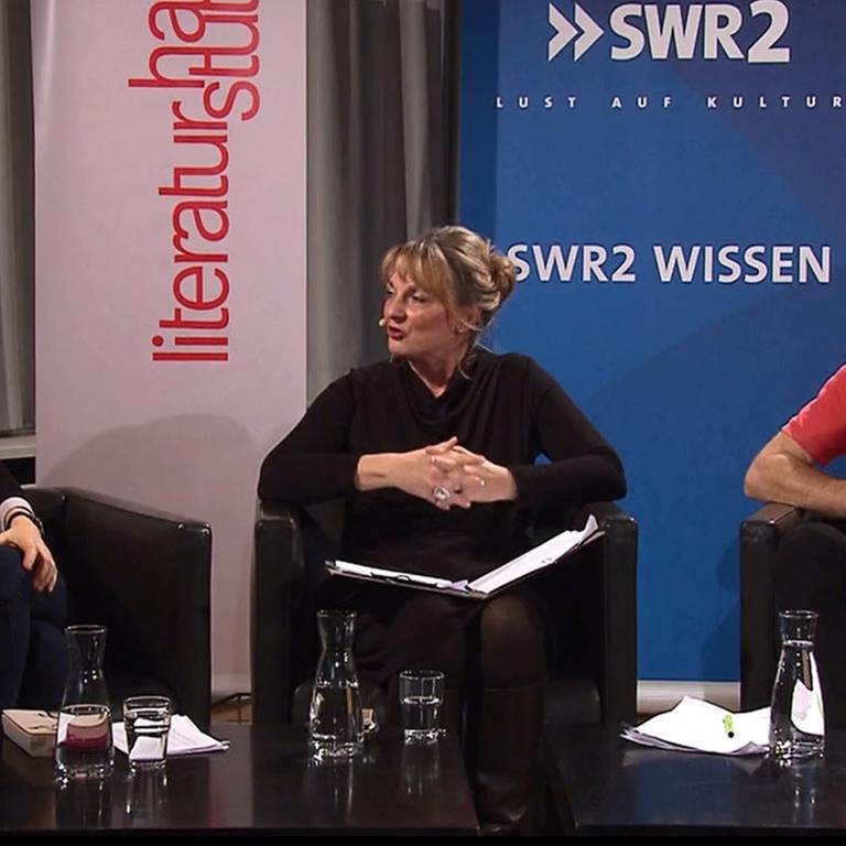 Ulrike Draesner, Anja Brockert und John von Düffel (Foto: SWR, SWR -)