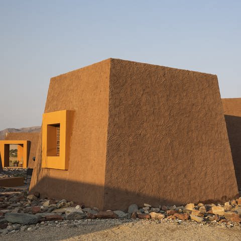 Häuser aus Wüstensand in Namibia  (Foto: IMAGO, imago images/Ardea)