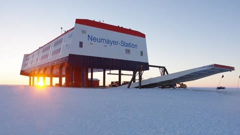 Die Neumayer-Station in der Antarktis. (Foto: Tim Heitland)
