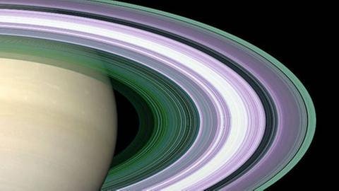 Die sieben Ringe des Planeten Saturn (Foto: picture-alliance / dpa, picture-alliance / dpa - Foto: NASA)
