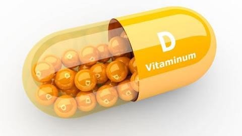 vitamin D Pille gelb