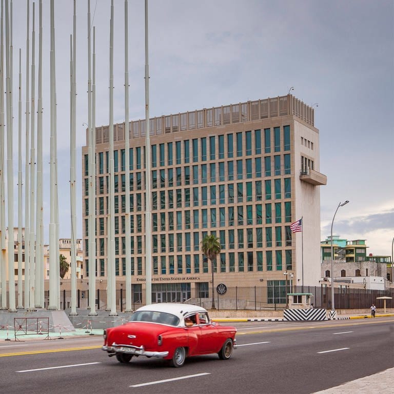 Botschaft der Vereinigten Staaten von Amerika in Havanna (Foto: IMAGO, IMAGO / VWPics)