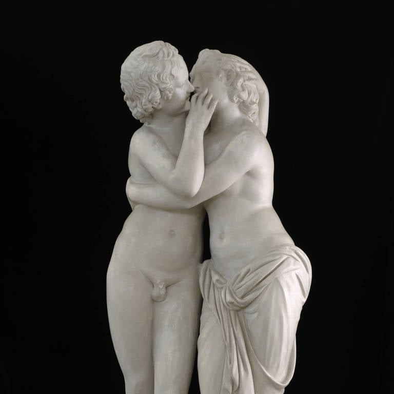 Eros und Psyche, Statue 