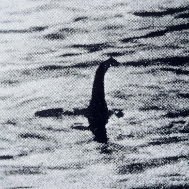 Ein Foto, das angeblich das Monster von Loch Ness zeigt. (Foto: IMAGO, imagebroker)