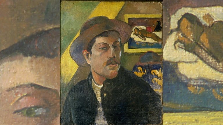 Paul Gauguin: Selbstbildnis mit Manao Tupa