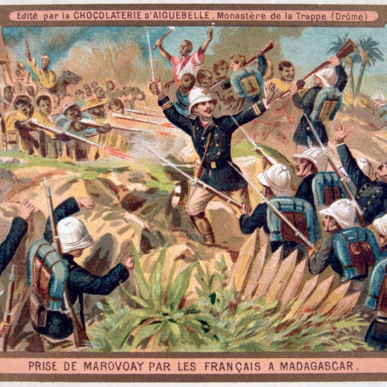 Kolonialkampf der Franzosen in Madagaskar (Foto: IMAGO, IMAGO / Heritage Images)