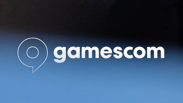 Logo der weltweit größten Messe für Computer- und Videospiele, Gamescom in Köln.