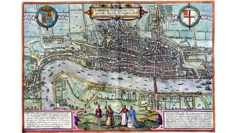 Karte von London (1572)