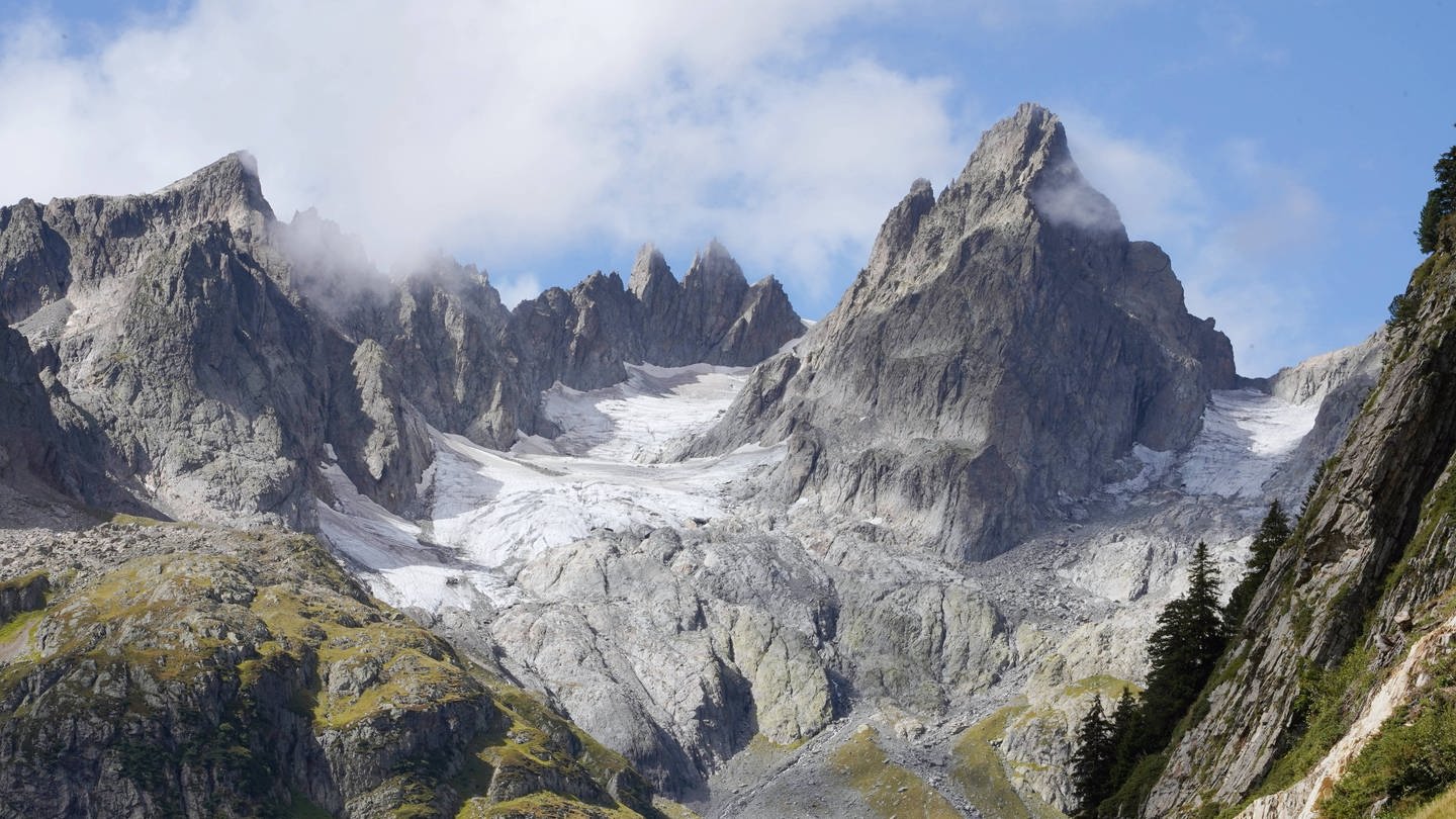 Das Grimselgebiet in der Schweiz, zeigt den Gletscherschwund. (Foto: IMAGO, IMAGO / Geisser)