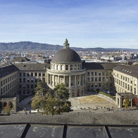 Das Hauptgebäude der ETH Zürich (Foto: picture-alliance / Reportdienste, picture alliance/KEYSTONE | CHRISTIAN BEUTLER)