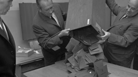 Bundestagswahl 1965 (Foto: picture-alliance / Reportdienste, picture alliance)