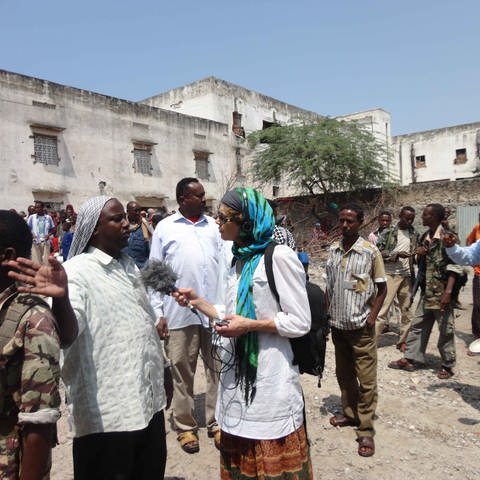 Bettina Rühl in Mogadischu
